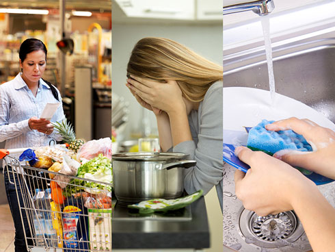 Todos sus platos organizados