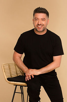 Chris Marques después del reequilibrio alimenticio